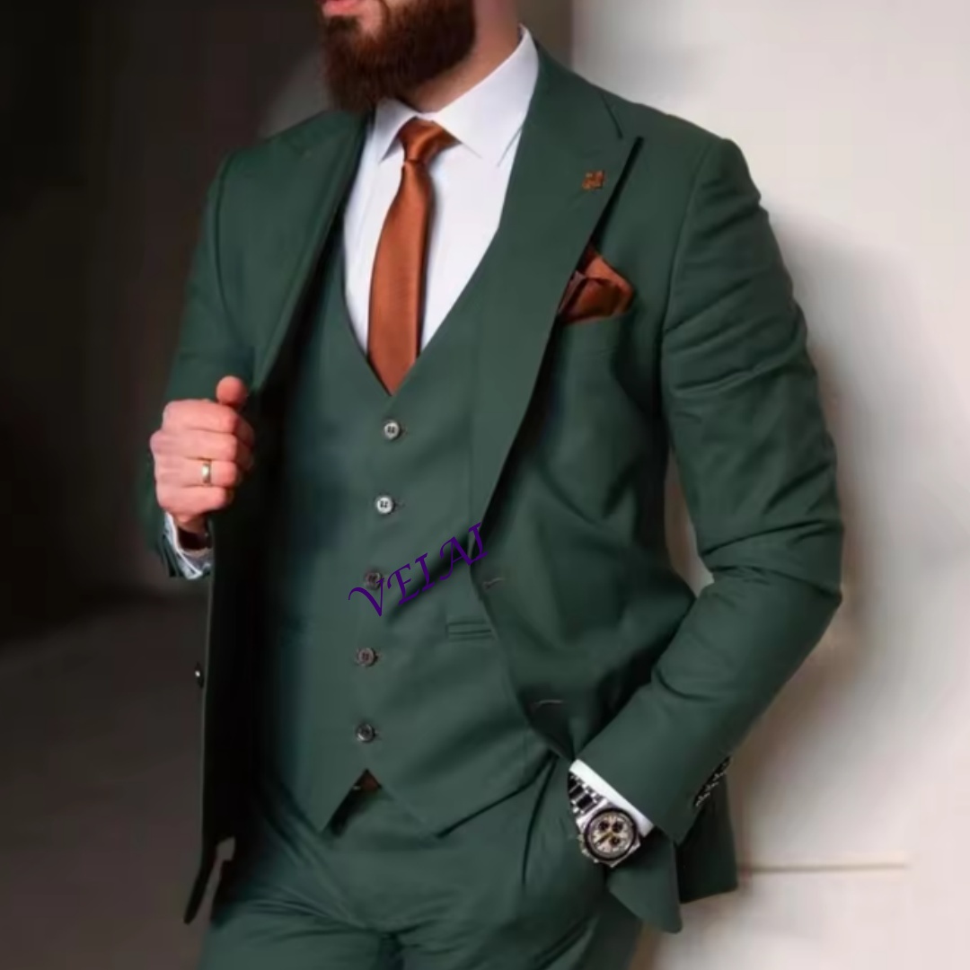 Elegant Formal Men'S Wear - CustomizedTailor Made Men Suits For Wedding