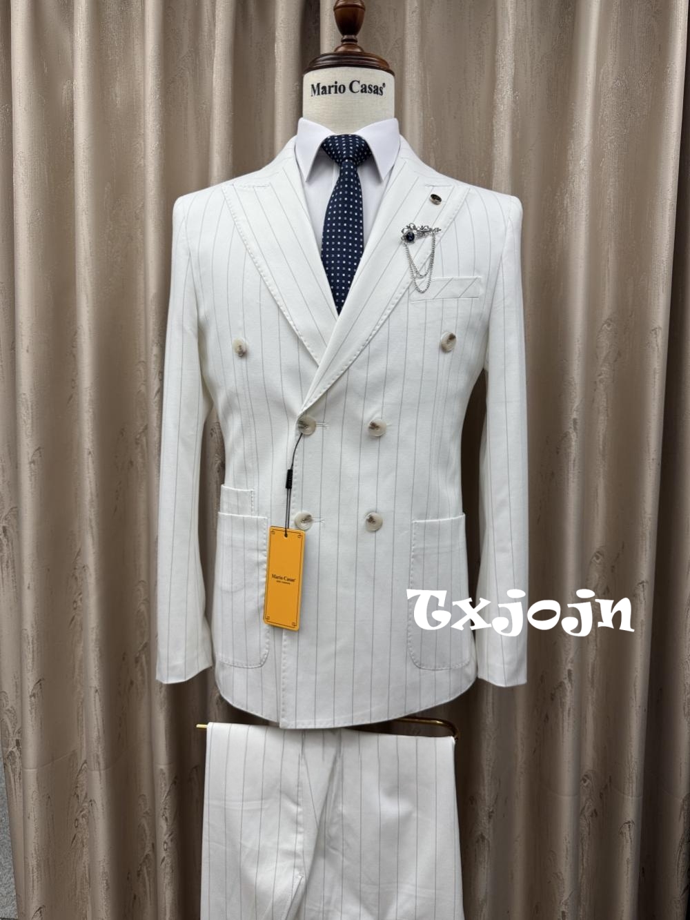 2026 New Striped Suit Set 2 Pi - Elegant Formal Men'S Wear 리뷰 및 가격