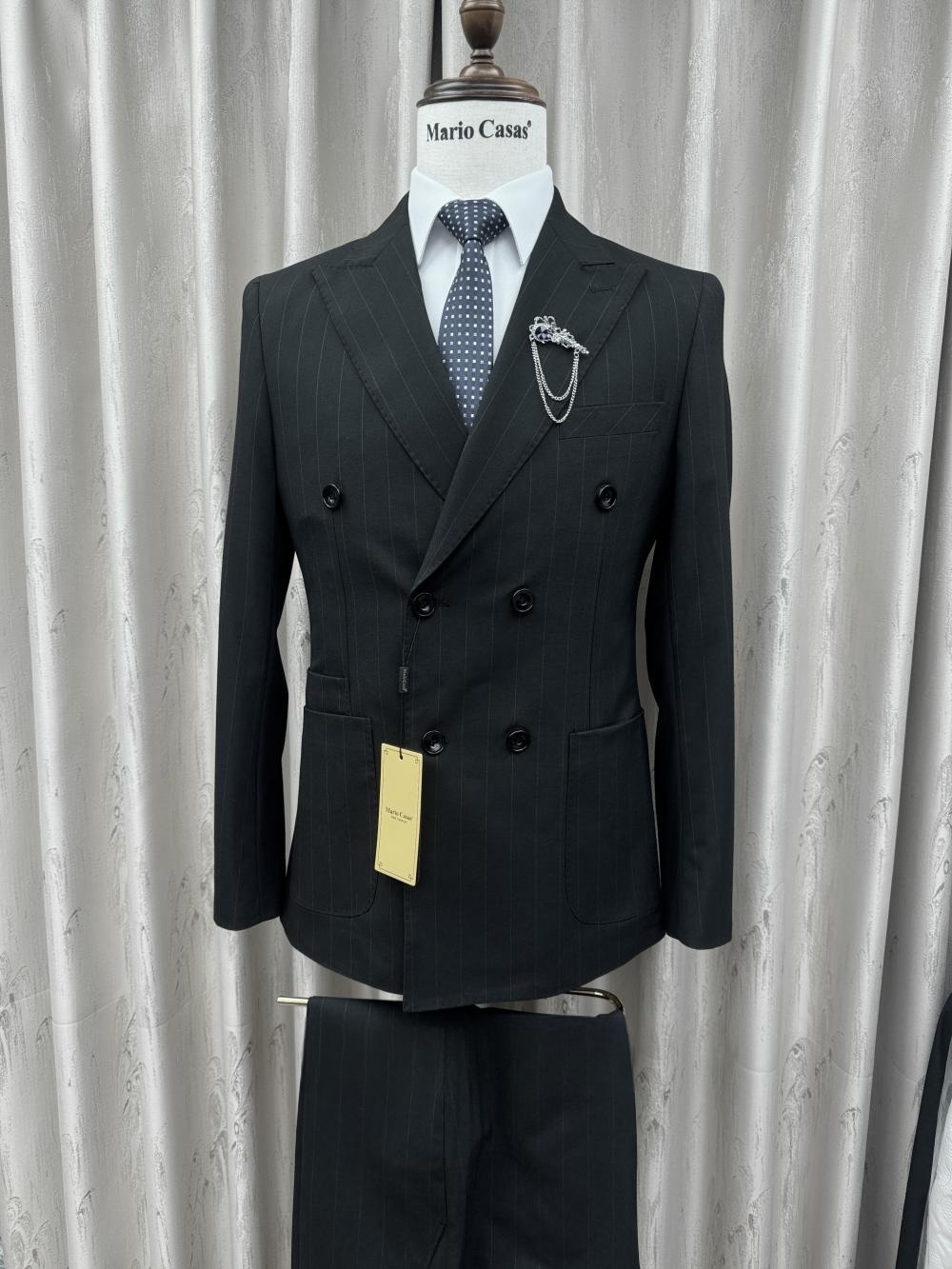 2026 New Striped Suit Set 2 Pi - Elegant Formal Men'S Wear 리뷰 및 가격