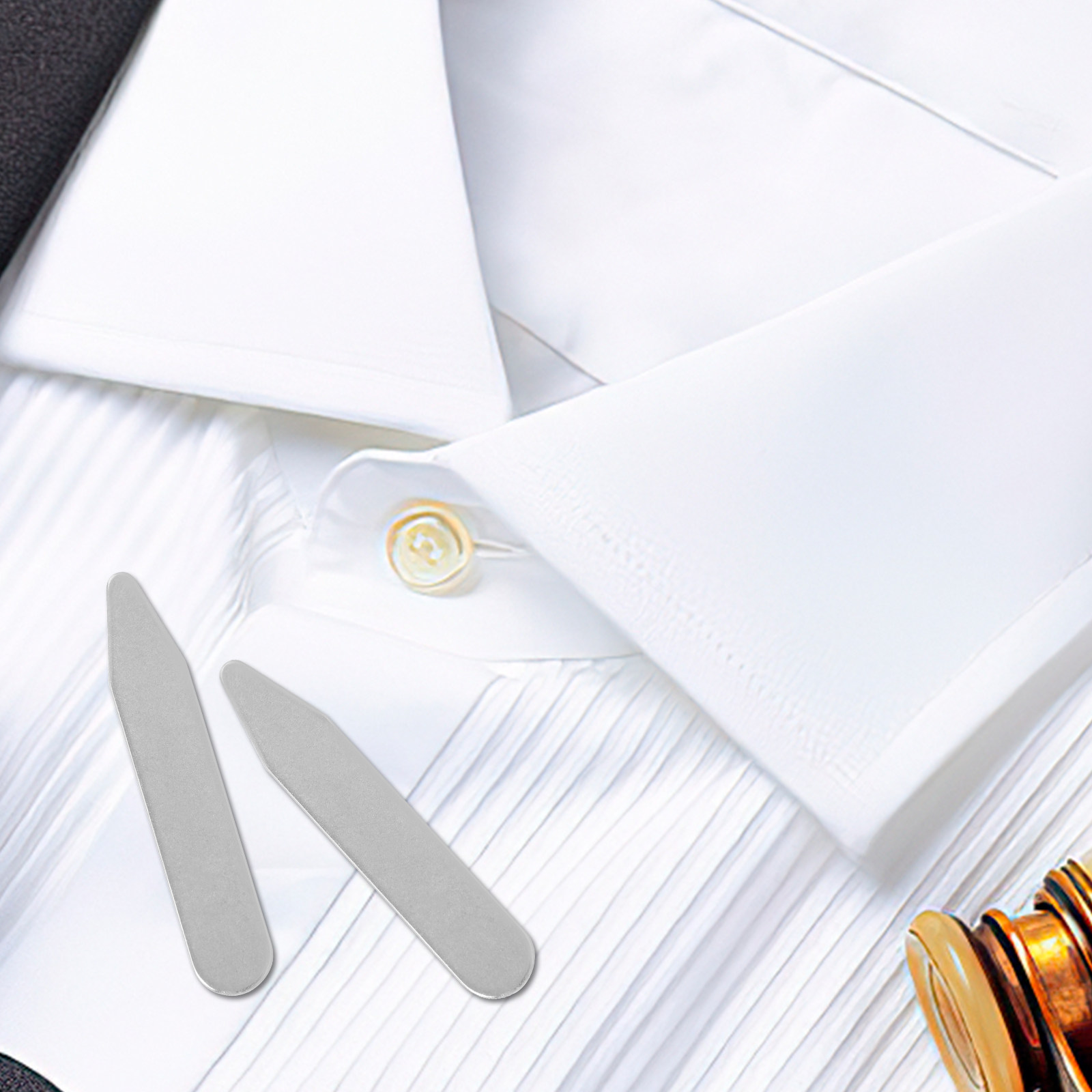 Premium Collar Stays for Men a - Mens Formal Look 리뷰 및 가격