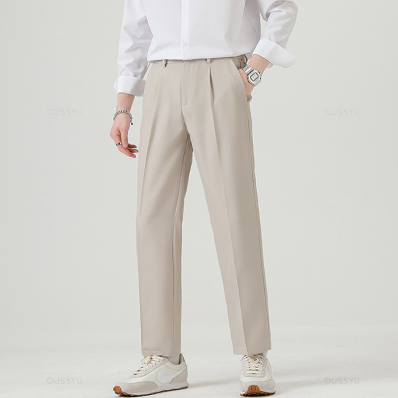 Brand Clothing Smooth Suit Pan - Men'S Formal Style 리뷰 및 가격