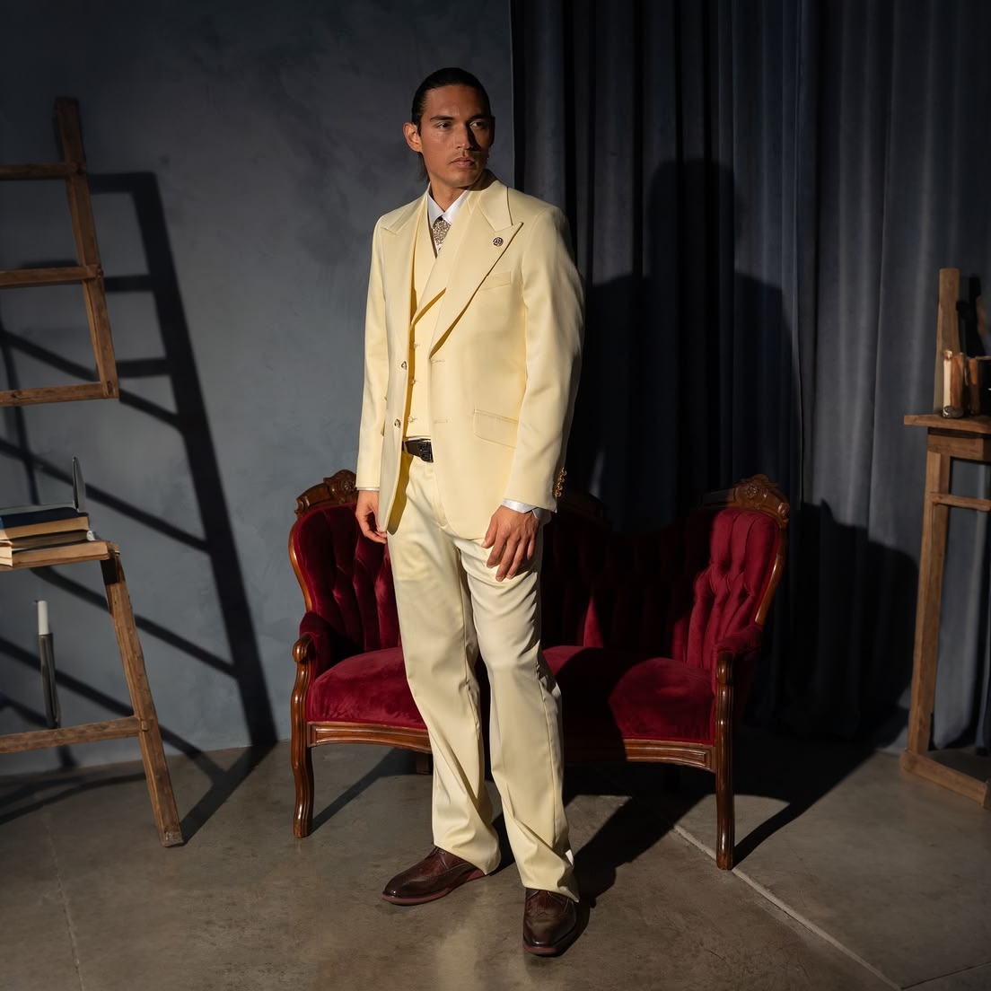 Formal Men's Cream 3Piece Suit - Men'S Formal Evening Wear 리뷰 및 가격