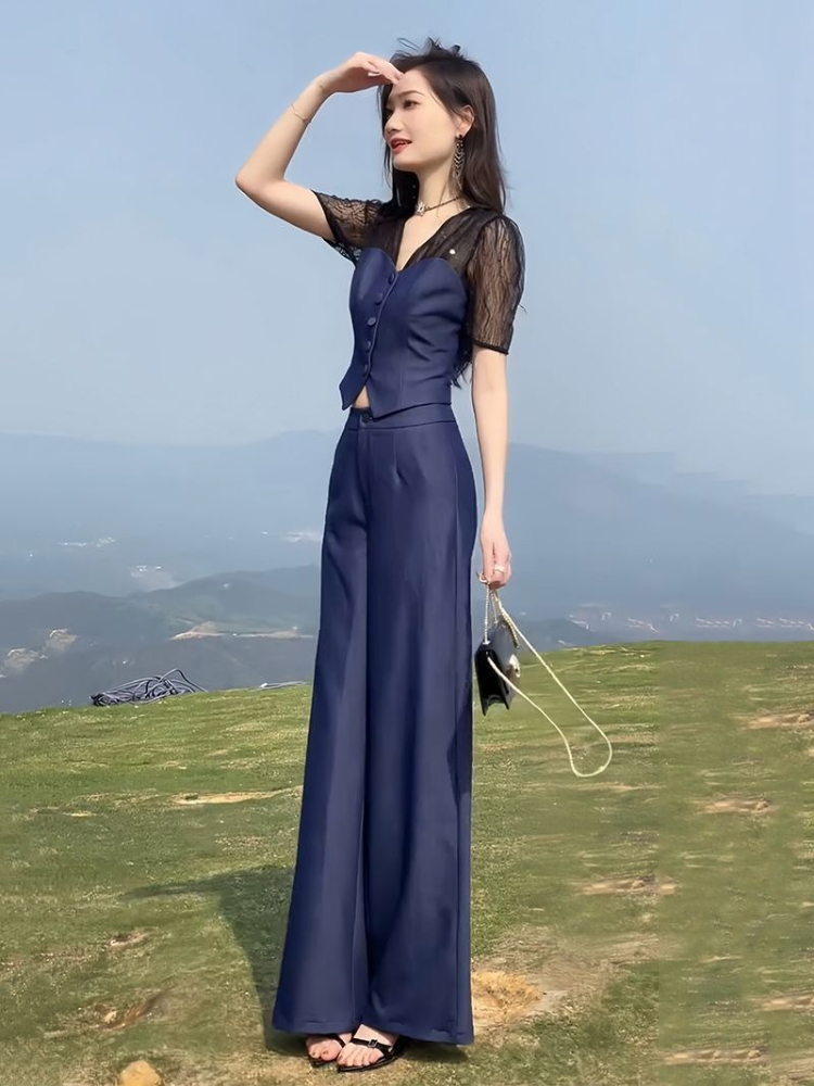 Wide Leg Women's Pants Two Pie - Men'S Formal Style 리뷰 및 가격
