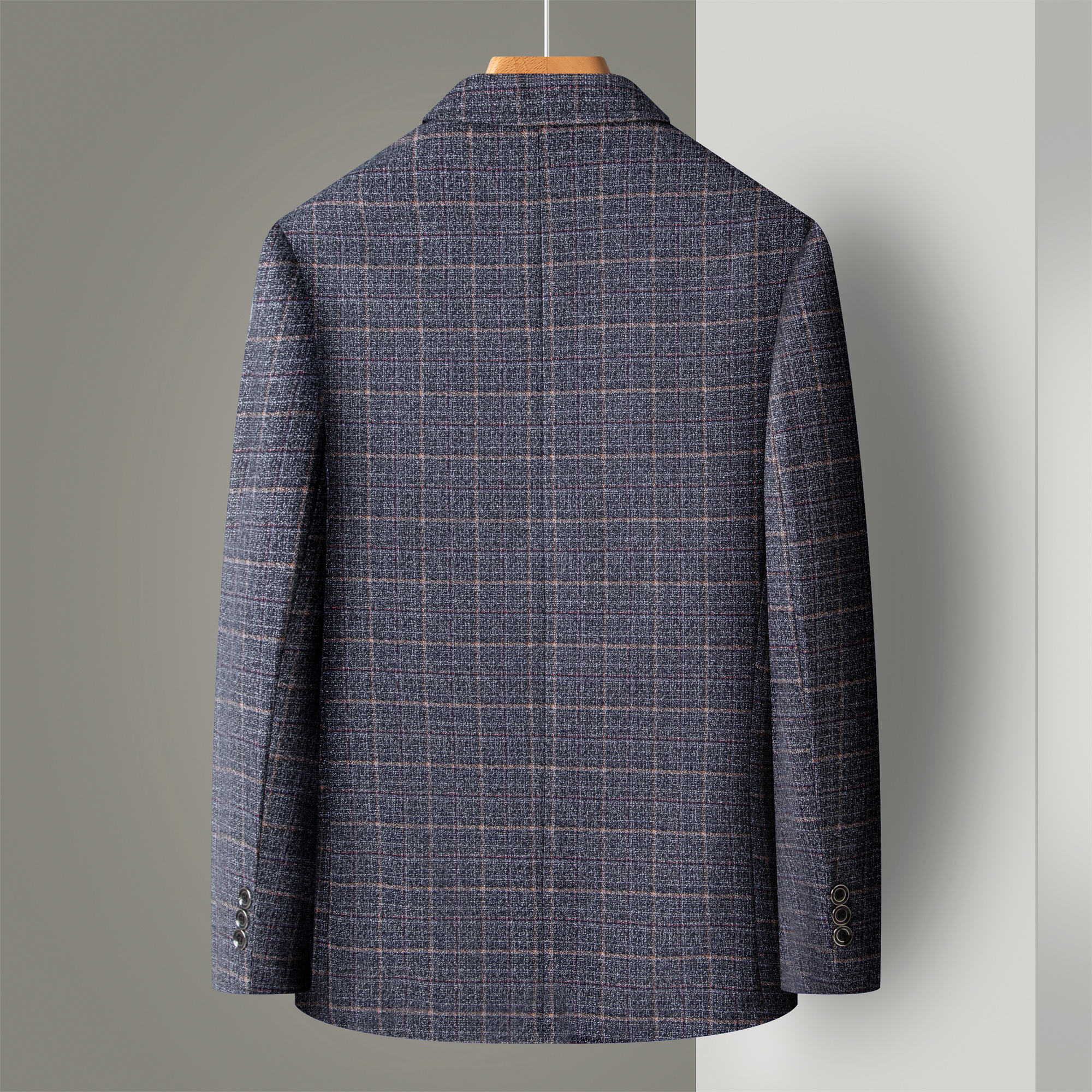 Striped Suit Men's Plaid Suit  - Large Men Formal Wear 리뷰 및 가격