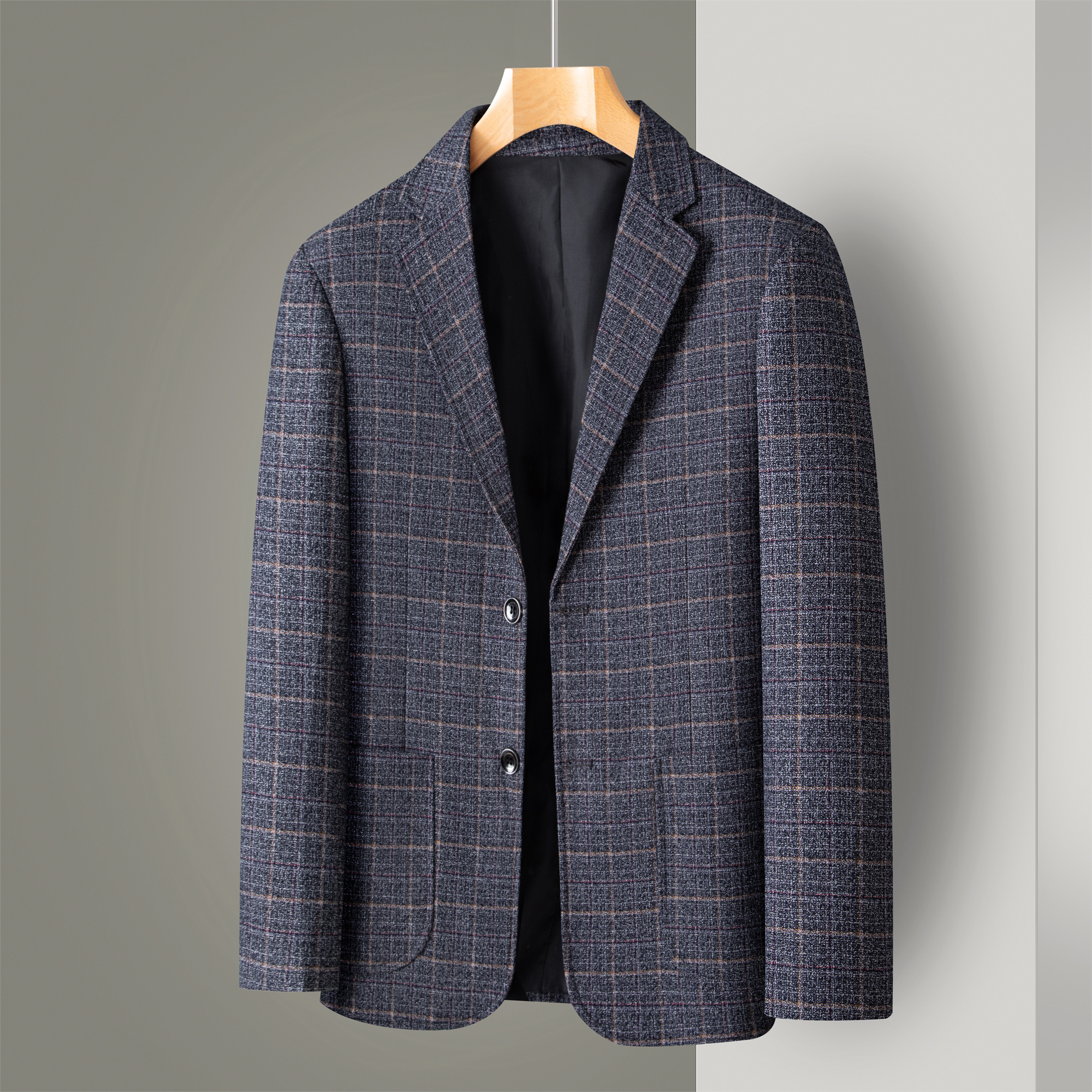 Striped Suit Men's Plaid Suit  - Large Men Formal Wear 리뷰 및 가격