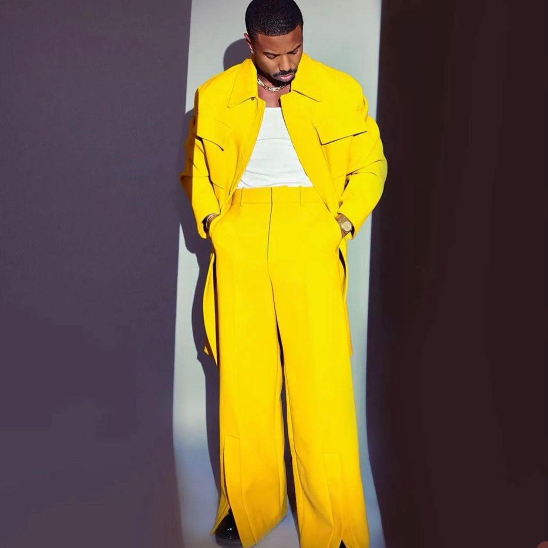 Fashion Sporty Men Suits Two-p - Men Formal Wear With Coat 리뷰 및 가격