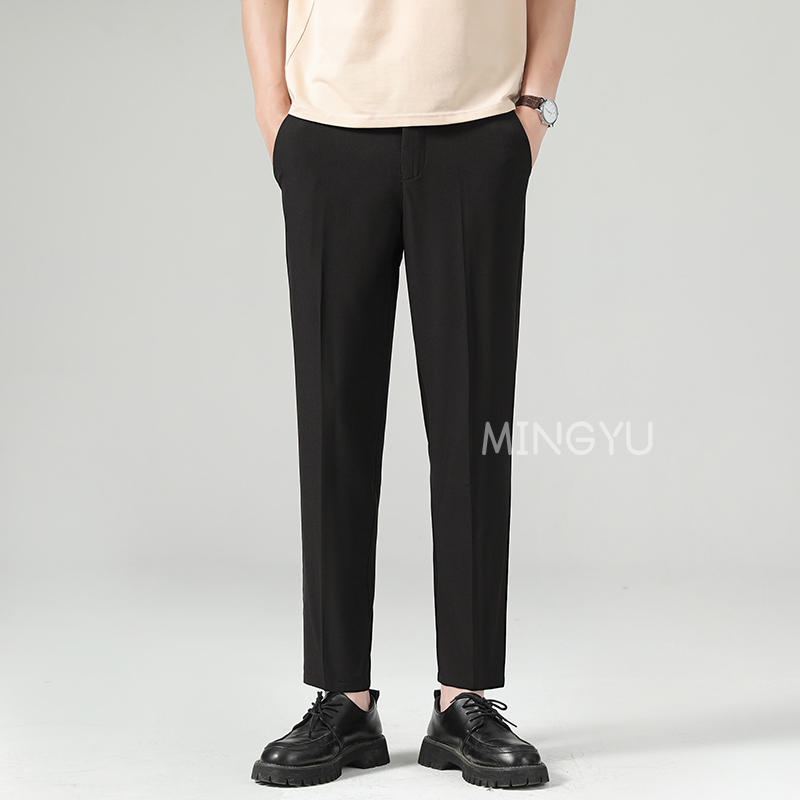 New Summer Thin Suit Pants Men - Men'S Formal Style 리뷰 및 가격