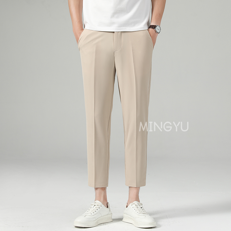 New Summer Thin Suit Pants Men - Men'S Formal Style 리뷰 및 가격