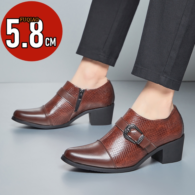 Vintage Style Men's High Heel  - Men'S Formal Style 리뷰 및 가격