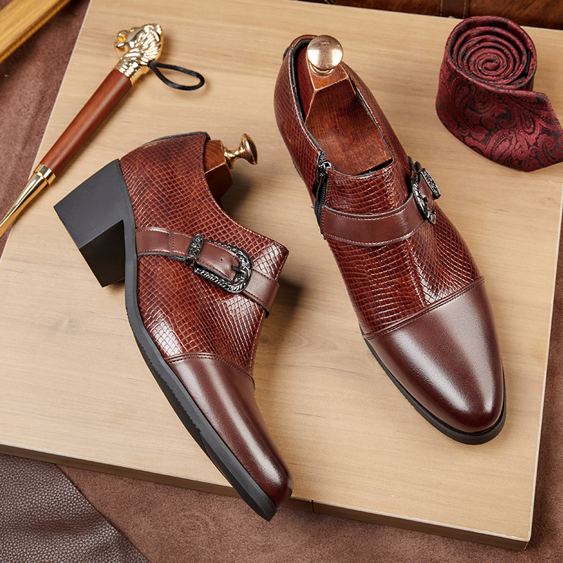 Vintage Style Men's High Heel  - Men'S Formal Style 리뷰 및 가격