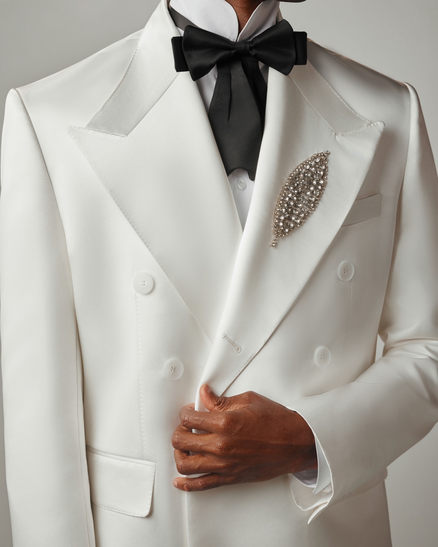 White Men Suit Set 2 Pcs Blaze - Men Formal Wear With Coat 리뷰 및 가격