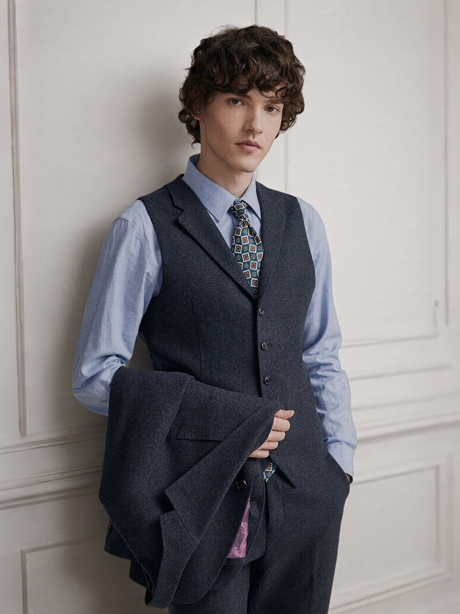 Premium Grey 55% Wool Men's Su - Men'S Formal Wear In Winter 리뷰 및 가격