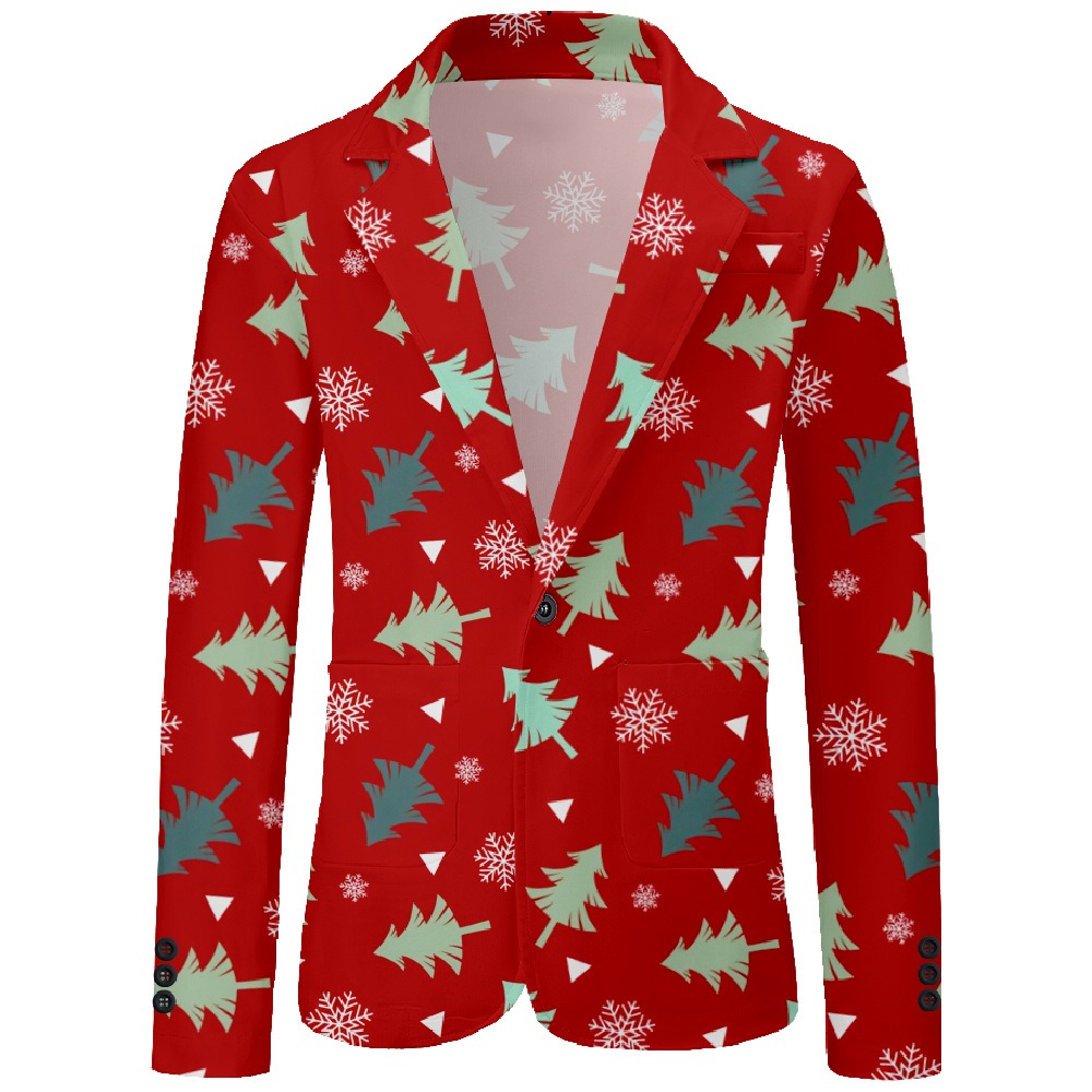 Men's Festive Xmas Casual Blaz - Men Formal Wear With Coat 리뷰 및 가격
