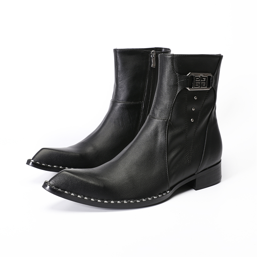 fashion black pointed toe men  - Men'S Formal Style 리뷰 및 가격