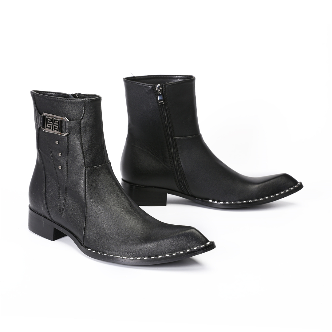 fashion black pointed toe men  - Men'S Formal Style 리뷰 및 가격