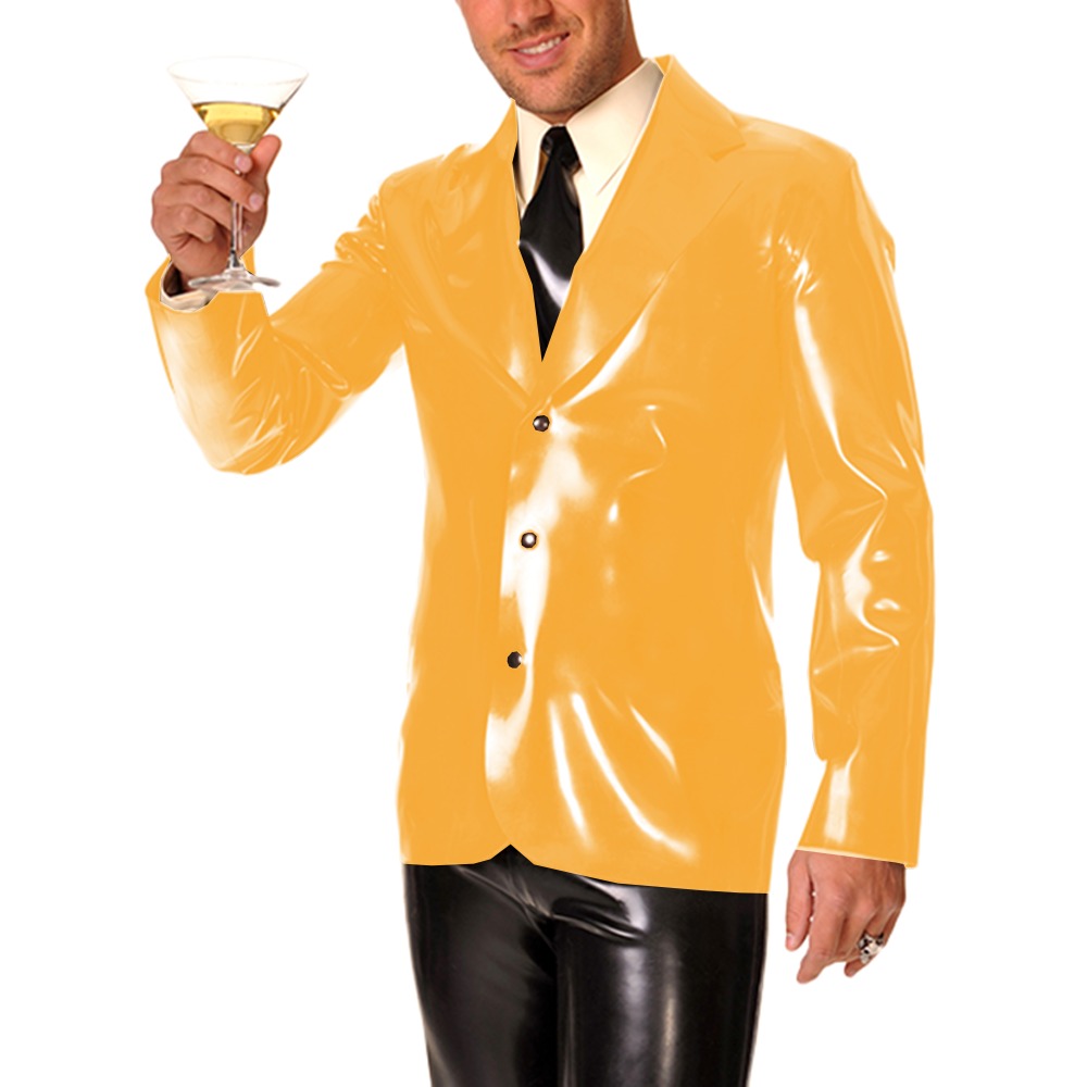 Men's Long Sleeve Vinyl PVC Le - Mens Formal Look 리뷰 및 가격