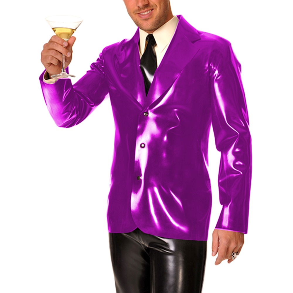 Men's Long Sleeve Vinyl PVC Le - Mens Formal Look 리뷰 및 가격