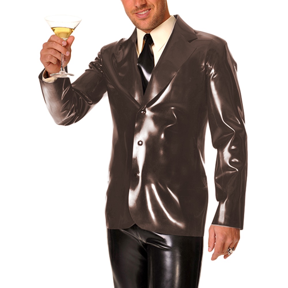 Men's Long Sleeve Vinyl PVC Le - Mens Formal Look 리뷰 및 가격