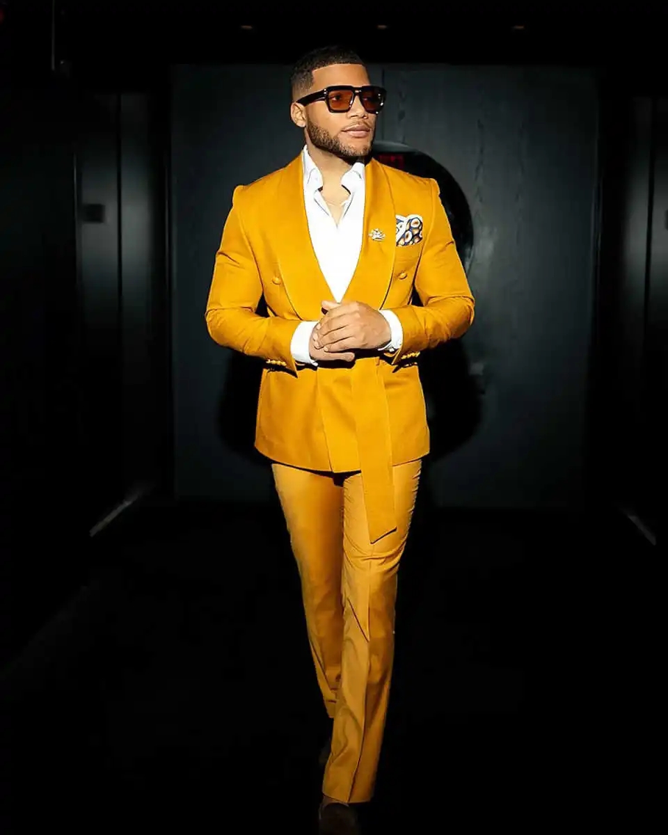 Modern Men Suits With Belt Sha - Men'S Formal Evening Wear 리뷰 및 가격