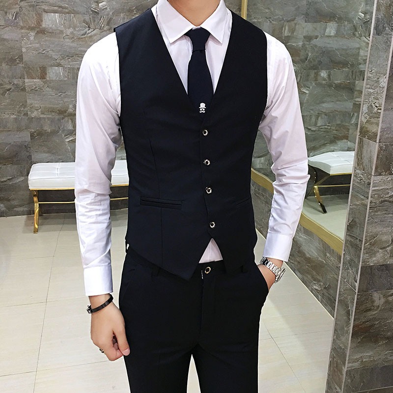 Men British Slim Fit Suit Vest - Elegant Formal Men'S Wear 리뷰 및 가격