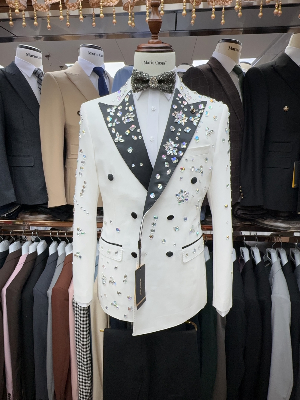 2025 Sparkly In Stock Crystals - Elegant Formal Men'S Wear 리뷰 및 가격