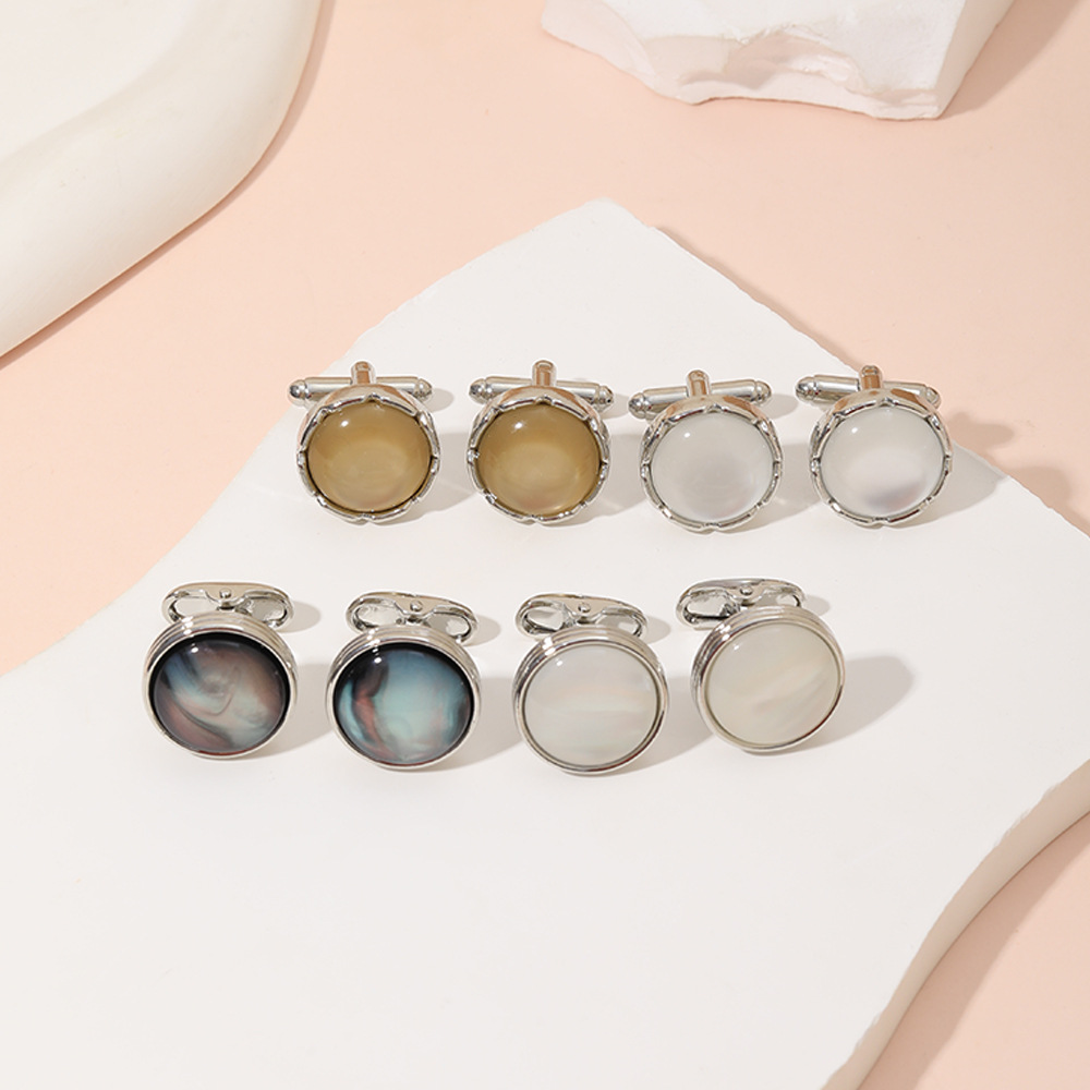 Round Crystal Cufflinks for Me - Men'S Formal Style 리뷰 및 가격