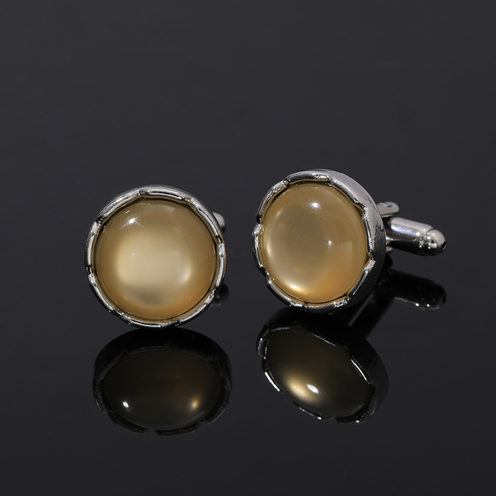 Round Crystal Cufflinks for Me - Men'S Formal Style 리뷰 및 가격