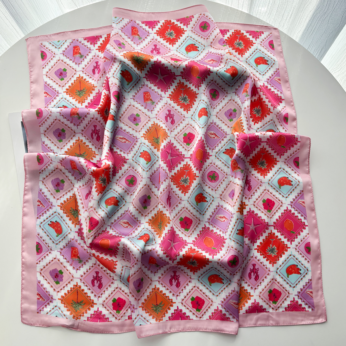 2026 Women Square Scarf Silk I - Silk Tie Woven 리뷰 및 가격