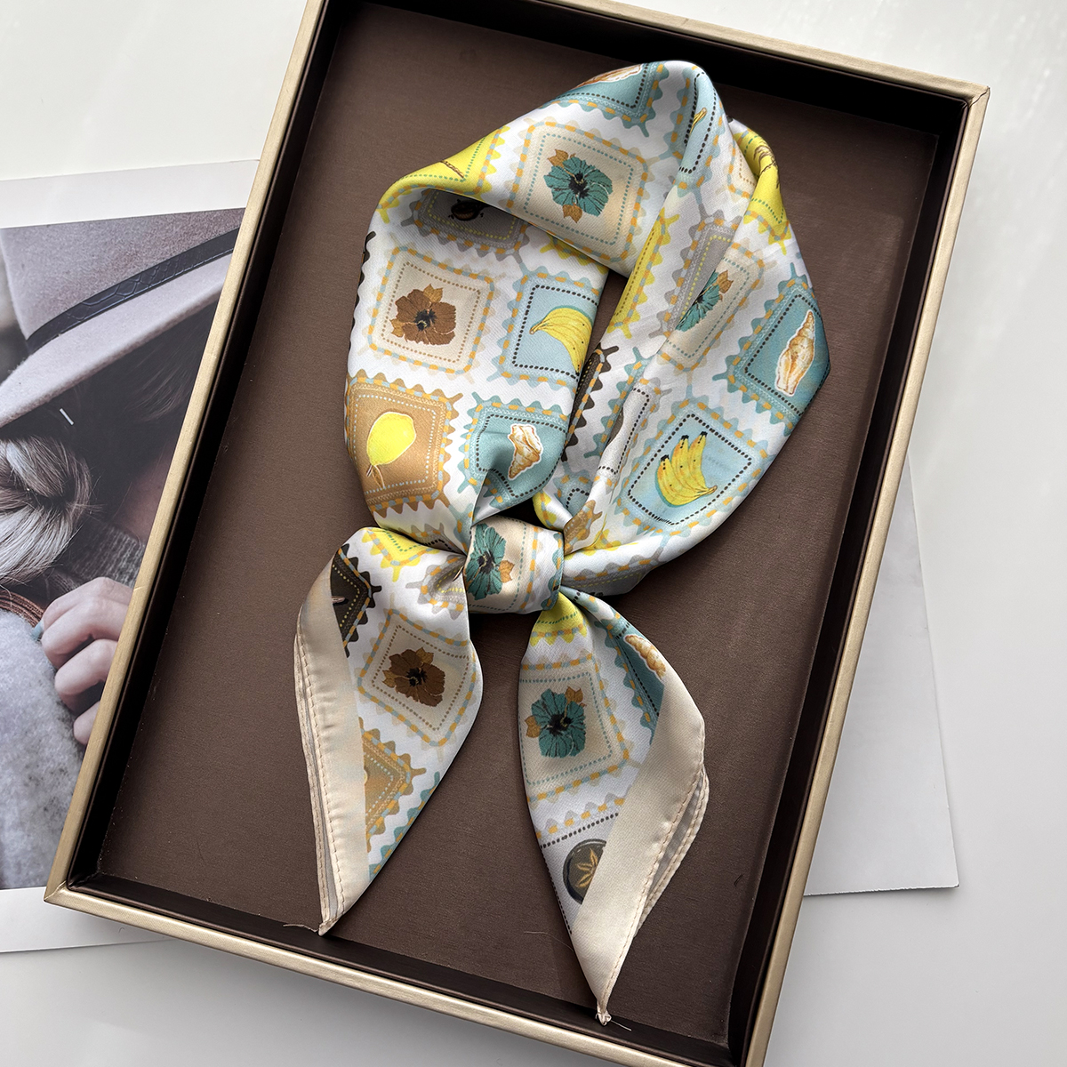 2026 Women Square Scarf Silk I - Silk Tie Woven 리뷰 및 가격