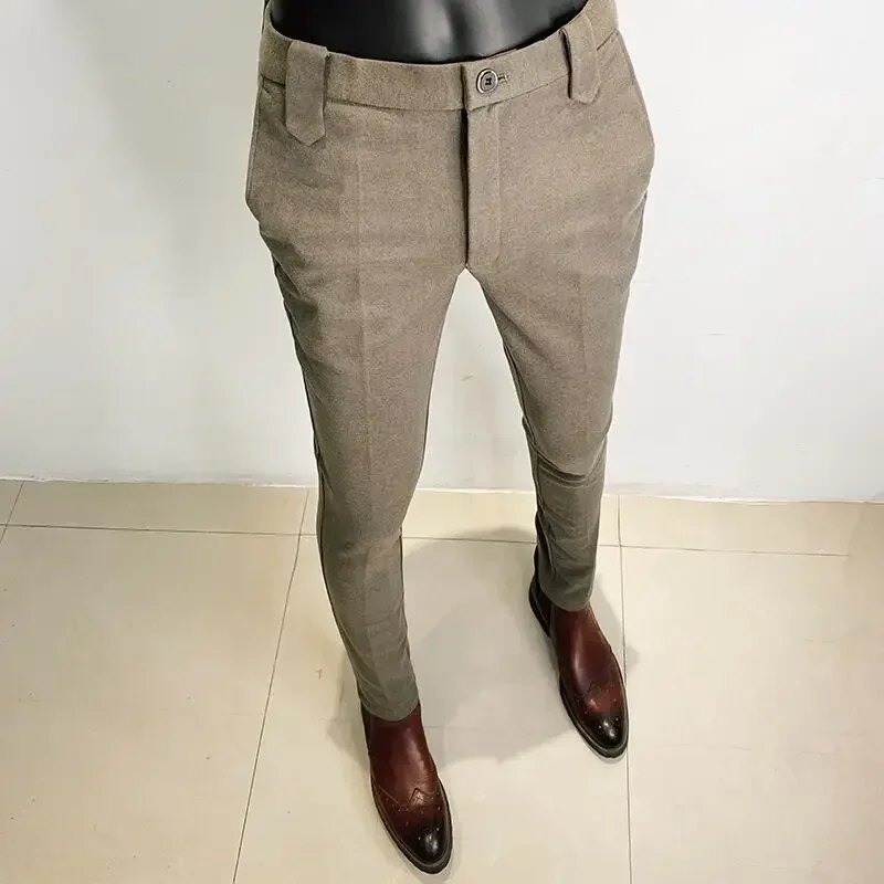 Autumn Winter Thickened Woolen - Men'S Formal Wear In Winter 리뷰 및 가격