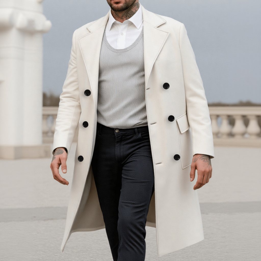 Men's Classic Double-Breasted  - Men'S Formal Wear In Winter 리뷰 및 가격