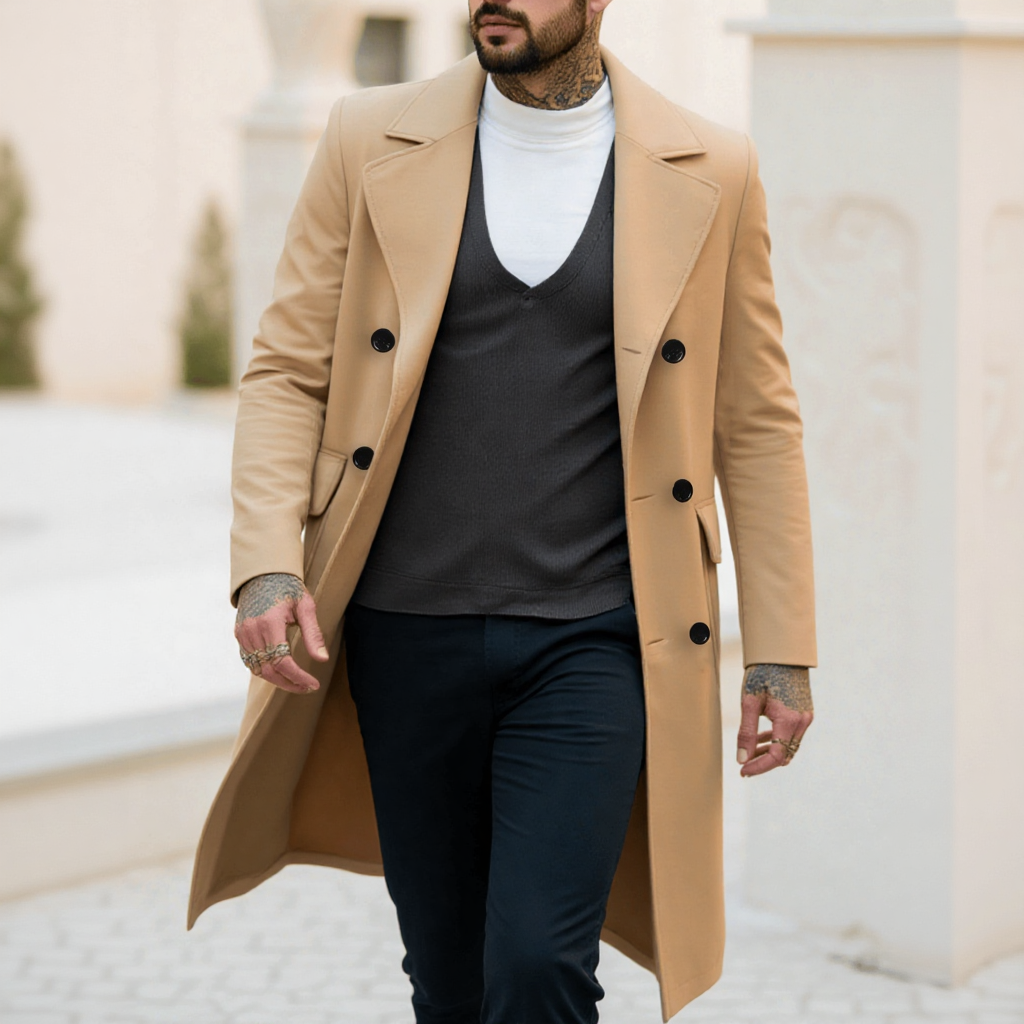 Men's Classic Double-Breasted  - Men'S Formal Wear In Winter 리뷰 및 가격