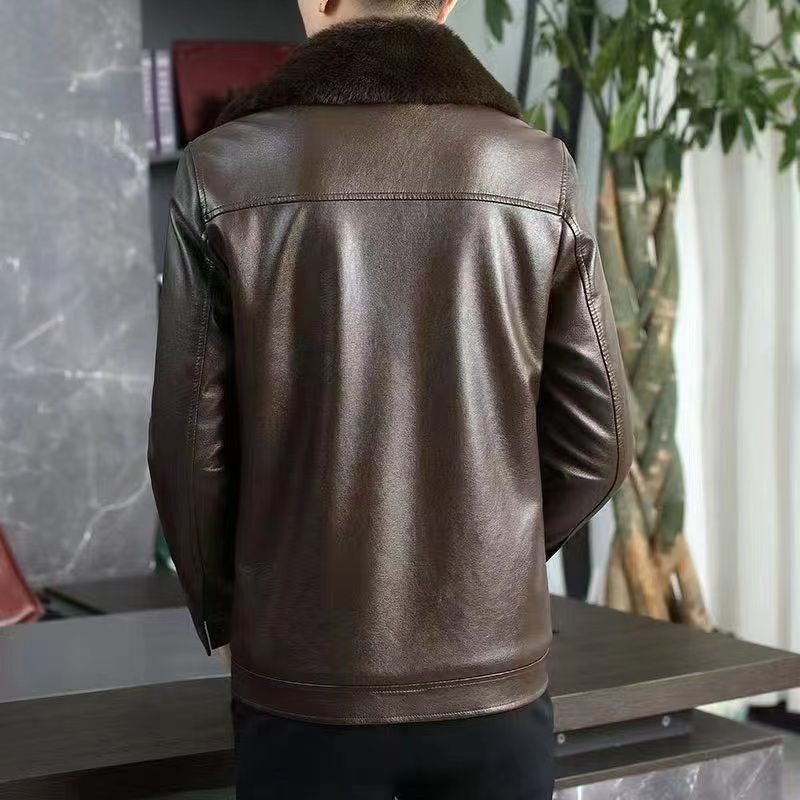 Winter Leather Coat for Men Wa - Men'S Formal Wear In Winter 리뷰 및 가격