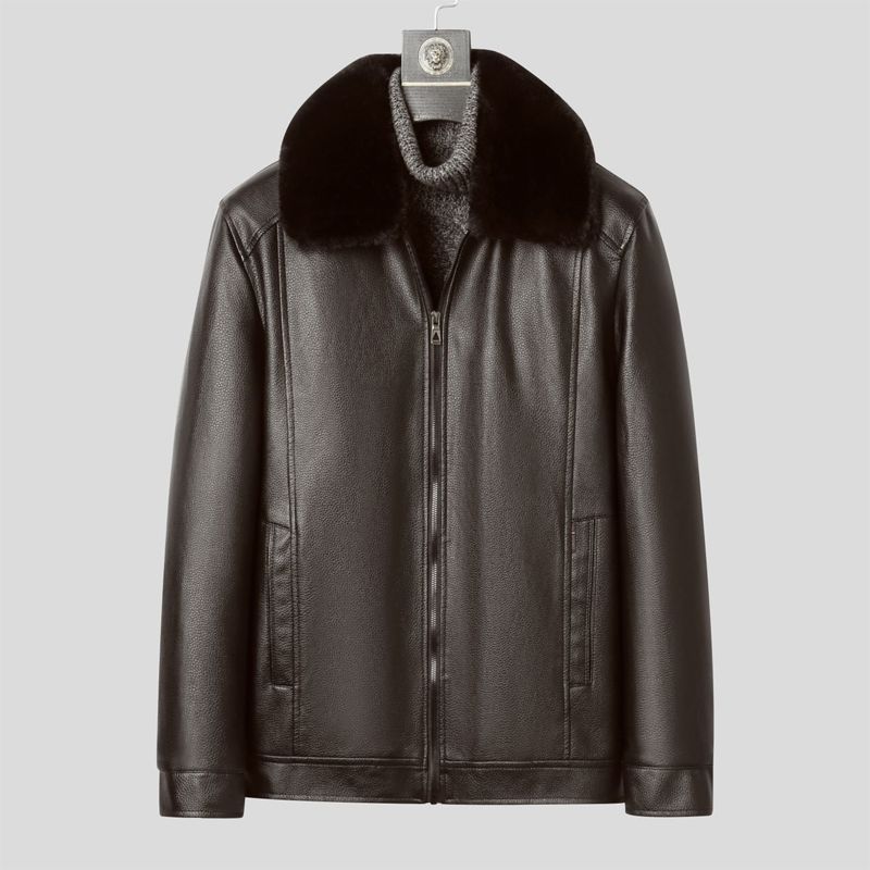 Winter Leather Coat for Men Wa - Men'S Formal Wear In Winter 리뷰 및 가격