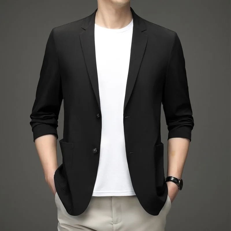 New Summer Men Thin Blazers Bu - Men Formal Wear With Coat 리뷰 및 가격
