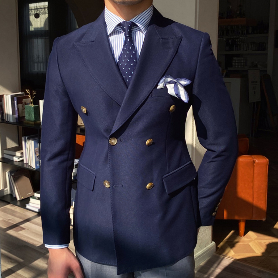 Solid Wedding Men Suits Blazer - Men Formal Wear With Coat 리뷰 및 가격