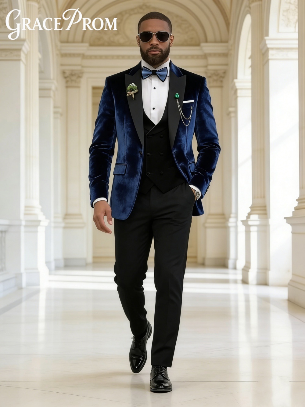 Luxurious Velvet Autumn Winter - Men'S Formal Wear In Winter 리뷰 및 가격