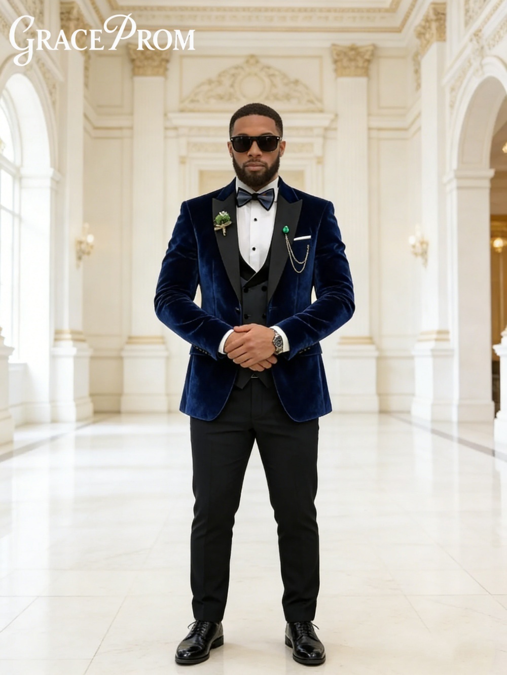Luxurious Velvet Autumn Winter - Men'S Formal Wear In Winter 리뷰 및 가격