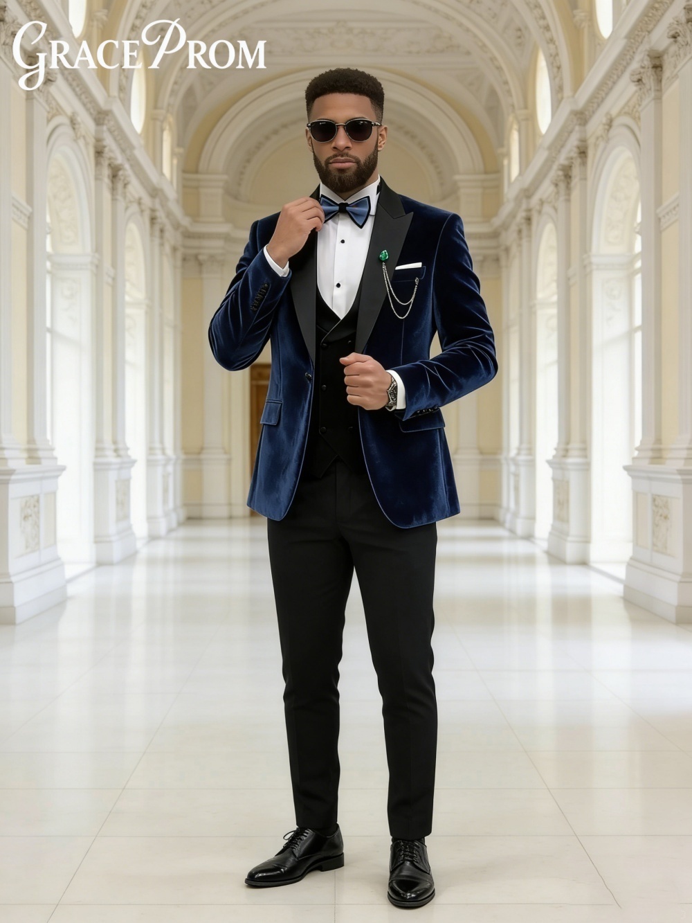 Luxurious Velvet Autumn Winter - Men'S Formal Wear In Winter 리뷰 및 가격