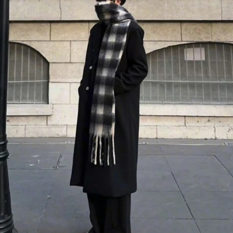 Korean Inspired Men's Wool Ove - Men'S Formal Wear In Winter 리뷰 및 가격
