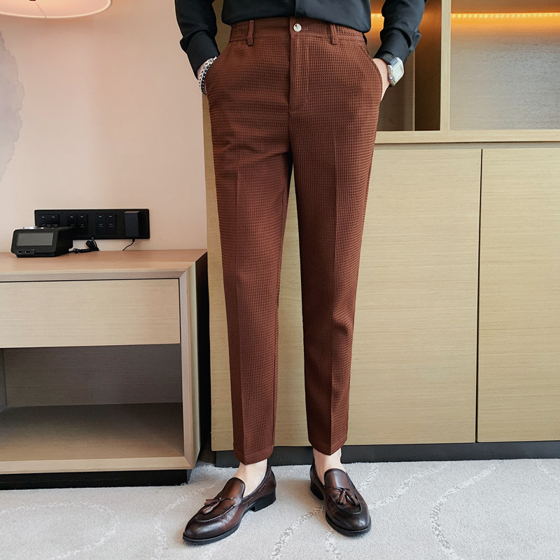 2024 Autumn New Waffle Stretch - Men'S Formal Style 리뷰 및 가격