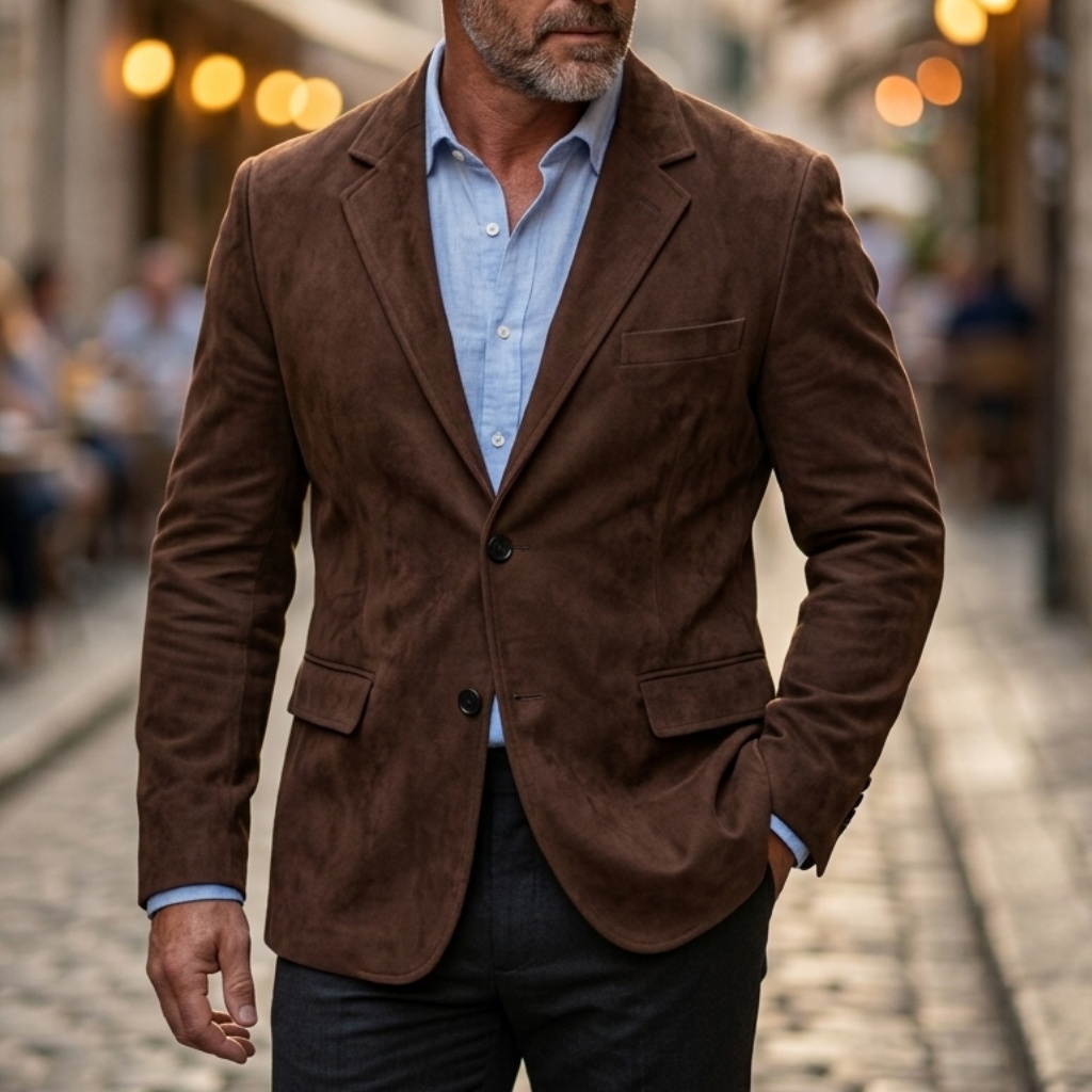 Men's Vintage Smart Casual Sue - Men'S Formal Wear In Winter 리뷰 및 가격