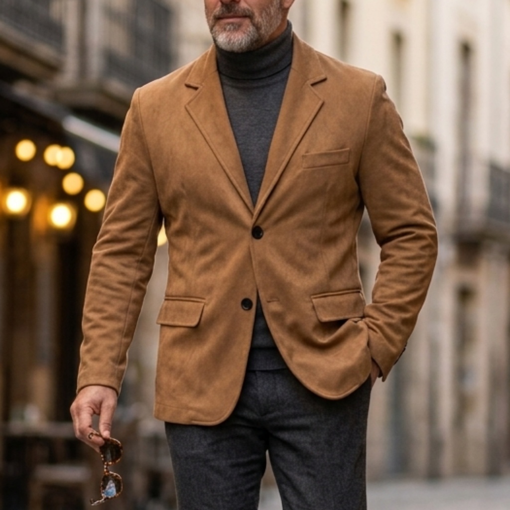 Men's Vintage Smart Casual Sue - Men'S Formal Wear In Winter 리뷰 및 가격