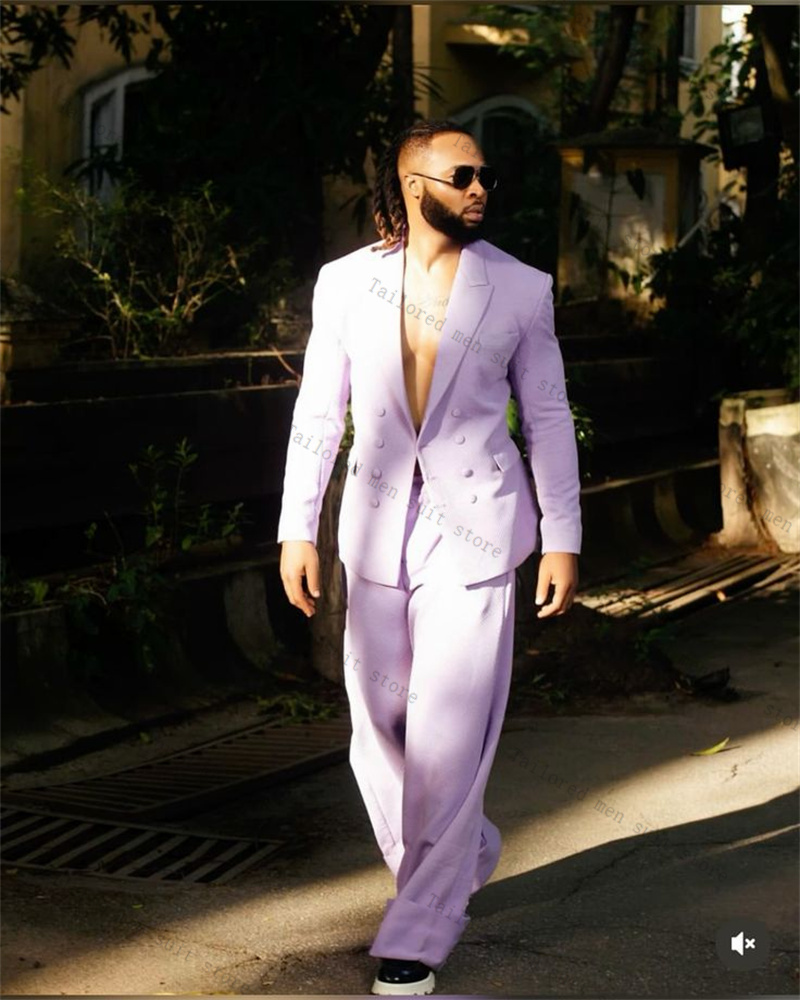Lavender Purple Men Suits Pant - Men Formal Wear Purple 리뷰 및 가격