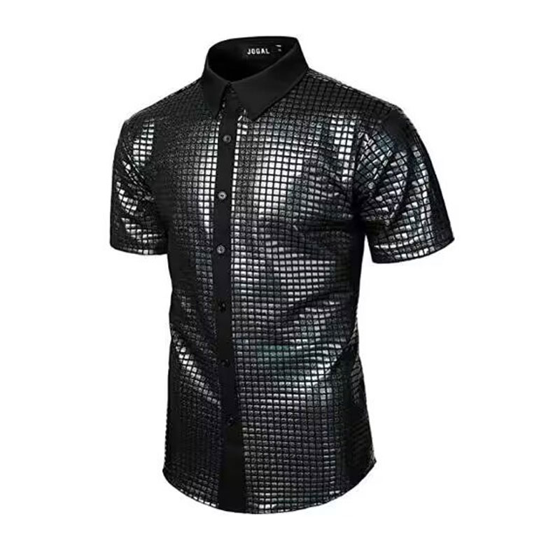 Men Retro 70s Disco Sequined B - Men'S Medieval Formal Wear 리뷰 및 가격