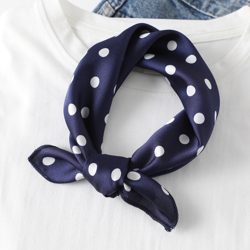 50x50 Square Scarf Hair Tie Ba - Silk Tie Woven 리뷰 및 가격
