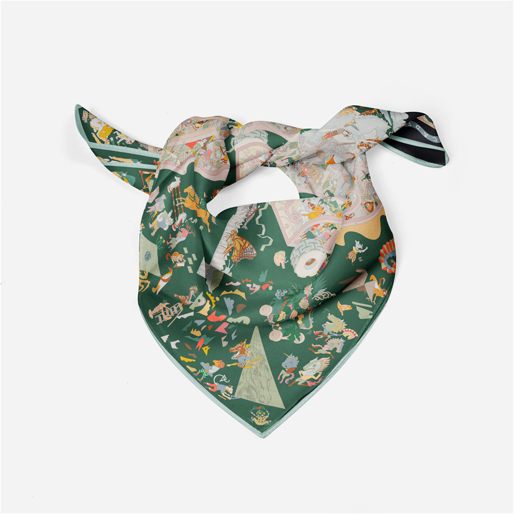 Twill Silk Scarf Woman Fashion - Silk Tie Woven 리뷰 및 가격