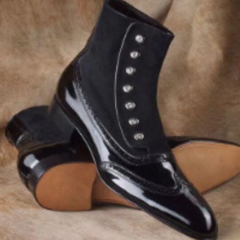 Men's Leather Suede Chelsea Bo - Men'S Formal Style 리뷰 및 가격