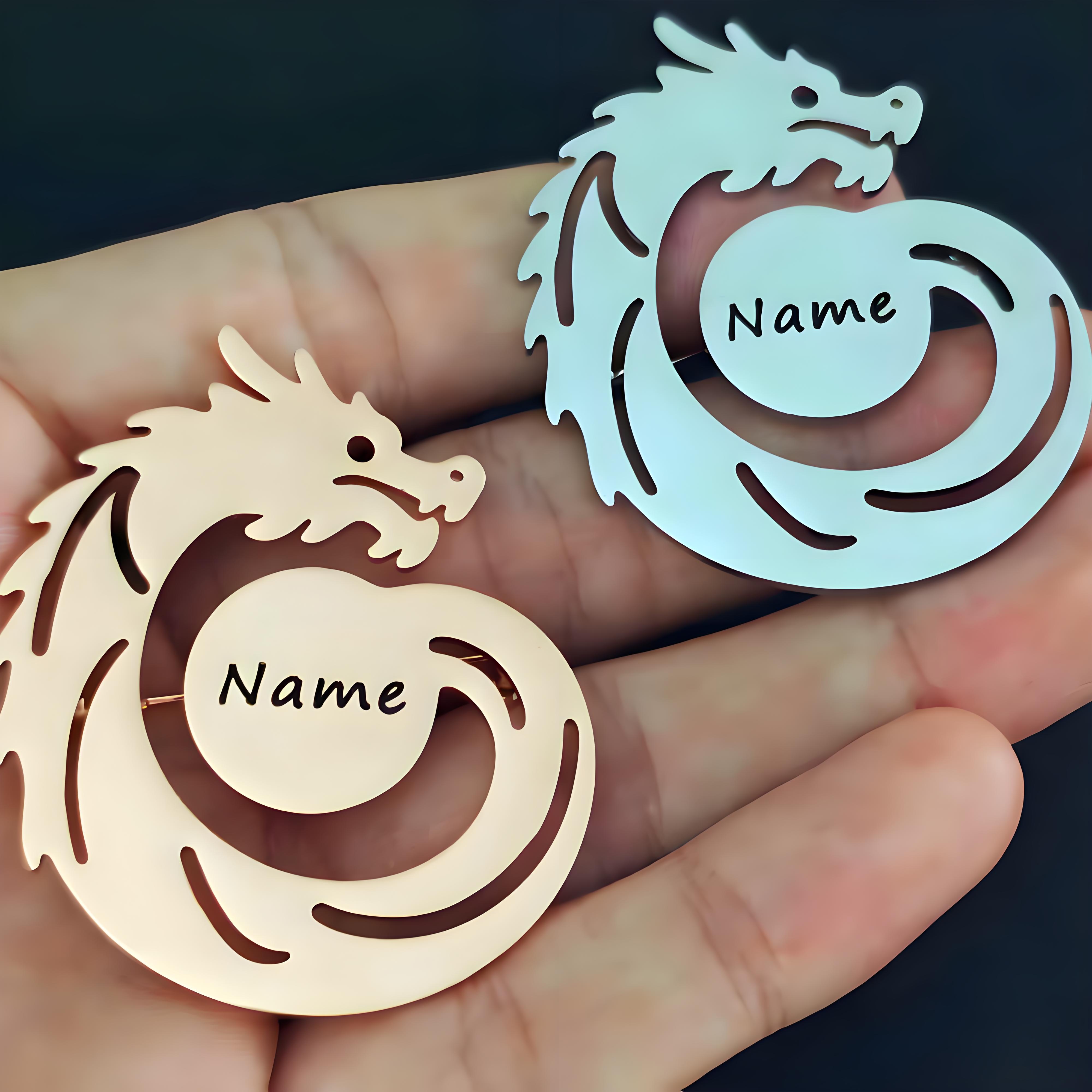 Custom Name Dragon Brooch, Per - Men'S Formal Ethnic Wear 리뷰 및 가격