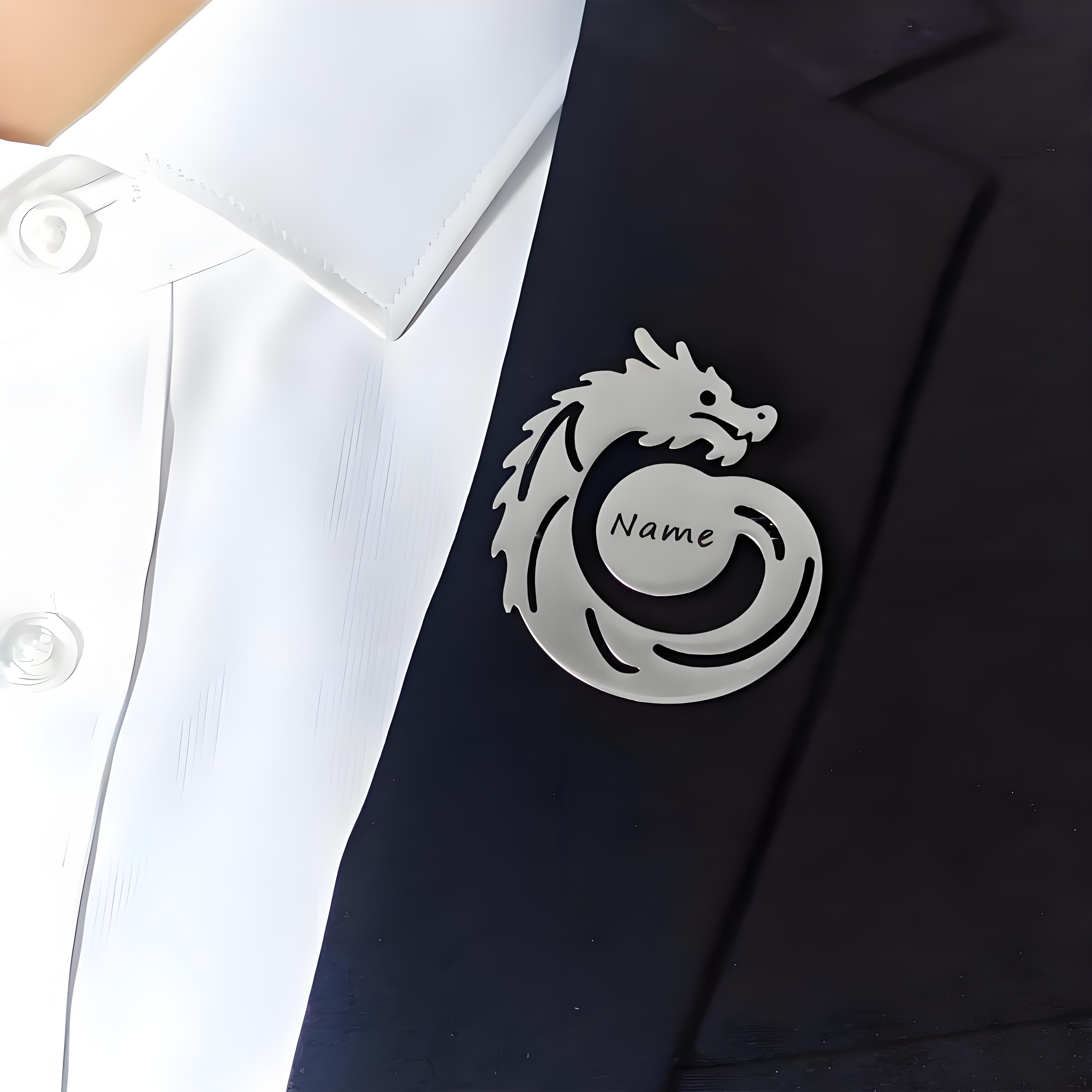 Custom Name Dragon Brooch, Per - Men'S Formal Ethnic Wear 리뷰 및 가격